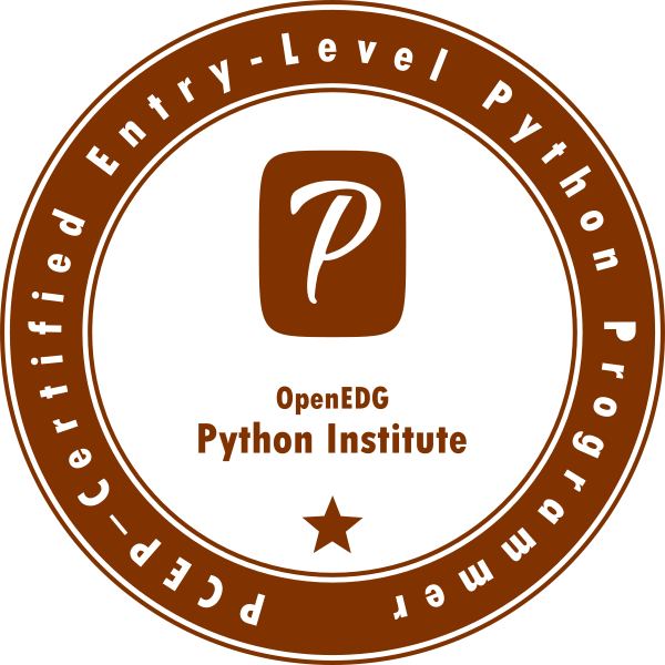 PCEP-30-2 Certified Badge